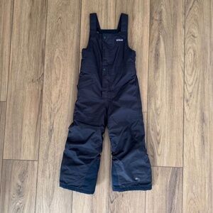 Patagonia navy ski bib toddler 4T